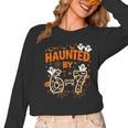 Haunted By 6-7 Halloween Math Teacher Joke Women Long Sleeve T-Shirt, trending gift Haunted By 6-7 Halloween Math Teacher Joke Women Long Sleeve T-Shirt, trending gift