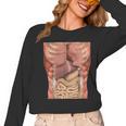 Human Muscles Organs Scary Anatomy Teacher Halloween Costume Women Long Sleeve T-Shirt, trending gift Human Muscles Organs Scary Anatomy Teacher Halloween Costume Women Long Sleeve T-Shirt, trending gift