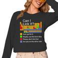 Can I Lick It Periodic Table Chemistry Teachers Women Long Sleeve T-Shirt, trending gift