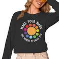 Make Your Mark For a International Dot Day Teacher Dot Lover Women Long Sleeve T-Shirt, trending gift Make Your Mark For a International Dot Day Teacher Dot Lover Women Long Sleeve T-Shirt, trending gift