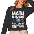 Mathematics Teachers Math Teacher For Men Women Women Long Sleeve T-Shirt, trending gift Mathematics Teachers Math Teacher For Men Women Women Long Sleeve T-Shirt, trending gift