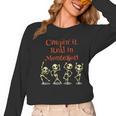 Montessori Creepin' It Real HALLOWEEN School Teacher Shirt Women Long Sleeve T-Shirt, trending gift Montessori Creepin' It Real HALLOWEEN School Teacher Shirt Women Long Sleeve T-Shirt, trending gift