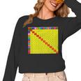 Multiplication Table Chart Math Shirt Teacher Student Outfit For Men Women Girls Kids Women Long Sleeve T-Shirt, trending gift