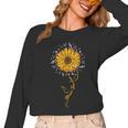 Music Teacher Shirt Sunflower Music Notes Musician Singer Women Long Sleeve T-Shirt, trending gift Music Teacher Shirt Sunflower Music Notes Musician Singer Women Long Sleeve T-Shirt, trending gift