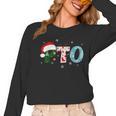 PTO Santa Hat Reindeer Parent Teacher Organization Christmas Women Long Sleeve T-Shirt, trending gift PTO Santa Hat Reindeer Parent Teacher Organization Christmas Women Long Sleeve T-Shirt, trending gift