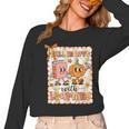 Pumpkin Teacher Preppy Fall In Love With Learning Autumn Women Long Sleeve T-Shirt, trending gift Pumpkin Teacher Preppy Fall In Love With Learning Autumn Women Long Sleeve T-Shirt, trending gift