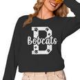 School Spirit Mascot Bobcats Back To School Teacher Student Women Long Sleeve T-Shirt, trending gift