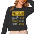 Spelling Bee Halloween Pun Costume Beekeeper Teacher Women Long Sleeve T-Shirt, trending gift Spelling Bee Halloween Pun Costume Beekeeper Teacher Women Long Sleeve T-Shirt, trending gift
