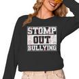 Stomp Out Bullying Back To School Education Teacher Women Long Sleeve T-Shirt, trending gift Stomp Out Bullying Back To School Education Teacher Women Long Sleeve T-Shirt, trending gift