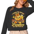 I Teach The Cutest Pumpkins In The Patch Teacher Halloween Women Long Sleeve T-Shirt, trending gift I Teach The Cutest Pumpkins In The Patch Teacher Halloween Women Long Sleeve T-Shirt, trending gift