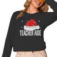 Teacher Aide Christmas Women Family Matching Group Xmas Women Long Sleeve T-Shirt, trending gift Teacher Aide Christmas Women Family Matching Group Xmas Women Long Sleeve T-Shirt, trending gift