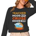 Teacher Cruise Shirt Cruise Mode Men Women Women Long Sleeve T-Shirt, trending gift