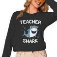 Teacher Shark Teaching Back To School Kindergarten Women Long Sleeve T-Shirt, trending gift Teacher Shark Teaching Back To School Kindergarten Women Long Sleeve T-Shirt, trending gift