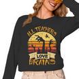 Teacher Shirt All Teachers Love Brains Halloween Men Women Women Long Sleeve T-Shirt, trending gift Teacher Shirt All Teachers Love Brains Halloween Men Women Women Long Sleeve T-Shirt, trending gift