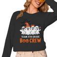 Team 5th Grade Boo Crew Halloween Teacher Student Costume Women Long Sleeve T-Shirt, trending gift Team 5th Grade Boo Crew Halloween Teacher Student Costume Women Long Sleeve T-Shirt, trending gift