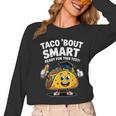 Test Day Teacher Shirt Motivational Testing Day Taco Testing Women Long Sleeve T-Shirt, trending gift Test Day Teacher Shirt Motivational Testing Day Taco Testing Women Long Sleeve T-Shirt, trending gift