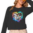 TK Teacher Transitional Kindergarten Heart Back To School Women Long Sleeve T-Shirt, trending gift TK Teacher Transitional Kindergarten Heart Back To School Women Long Sleeve T-Shirt, trending gift