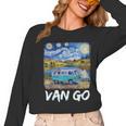 Van Go Retro Vanlife Art Teacher Women Long Sleeve T-Shirt, trending gift Van Go Retro Vanlife Art Teacher Women Long Sleeve T-Shirt, trending gift