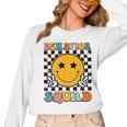 Behavior Squad Specialist Analyst Behavior Teacher Retro Women Long Sleeve T-Shirt, trending gift