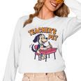Cute Elementary School Student Dog Teacher's Pet Women Long Sleeve T-Shirt, trending gift