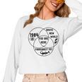 You Are Here Dystopian Venn Diagram English Teacher Bk Women Long Sleeve T-Shirt, English Teacher Gifts, trending gift