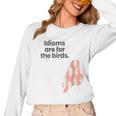 English Teachers Idiom Joke Grammar Police Literature Lovers Men Women Girls Kids Women Long Sleeve T-Shirt, English Teacher Gifts, trending gift English Teachers Idiom Joke Grammar Police Literature Lovers Men Women Girls Kids Women Long Sleeve T-Shirt, English Teacher Gifts, trending gift