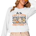 Are You Fall-O-Ween Directions Halloween Ghost Fall Teacher Women Long Sleeve T-Shirt, trending gift Are You Fall-O-Ween Directions Halloween Ghost Fall Teacher Women Long Sleeve T-Shirt, trending gift