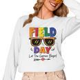 Field Day 2025 Let The Games Begin Kids Boys Girls Teachers Women Long Sleeve T-Shirt, trending gift Field Day 2025 Let The Games Begin Kids Boys Girls Teachers Women Long Sleeve T-Shirt, trending gift