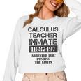 Halloween Calculus Teacher Prisoner Costume Women Long Sleeve T-Shirt, trending gift Halloween Calculus Teacher Prisoner Costume Women Long Sleeve T-Shirt, trending gift