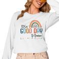 Teacher Of Visually Impaired Braille A Good Day To Learn Women Long Sleeve T-Shirt, trending gift Teacher Of Visually Impaired Braille A Good Day To Learn Women Long Sleeve T-Shirt, trending gift