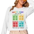 What Zone Are You In How Are You Feeling Teacher Women Long Sleeve T-Shirt, trending gift What Zone Are You In How Are You Feeling Teacher Women Long Sleeve T-Shirt, trending gift