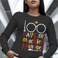 100 Days Of Mischief Managed Teacher Kid 100th Day Of School Women Long Sleeve T-Shirt, funny gift 100 Days Of Mischief Managed Teacher Kid 100th Day Of School Women Long Sleeve T-Shirt, funny gift