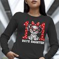 100 Days Smarter 101st Day School Dalmatian Dog Teacher Kids Women Long Sleeve T-Shirt, funny gift 100 Days Smarter 101st Day School Dalmatian Dog Teacher Kids Women Long Sleeve T-Shirt, funny gift