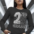 2nd Grade Typography Team 2nd Grade Teacher Back To School Women Long Sleeve T-Shirt, 2nd Grade Teacher Shirts, funny gift 2nd Grade Typography Team 2nd Grade Teacher Back To School Women Long Sleeve T-Shirt, 2nd Grade Teacher Shirts, funny gift