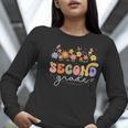 2nd Second Grade Teacher Wildflower Back To School Floral Women Long Sleeve T-Shirt, 2nd Grade Teacher Shirts, funny gift 2nd Second Grade Teacher Wildflower Back To School Floral Women Long Sleeve T-Shirt, 2nd Grade Teacher Shirts, funny gift