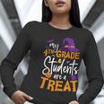 My 4th Grade Students Are a Treat Teacher Halloween Witch For Men Women Kids Women Long Sleeve T-Shirt, 4th Grade Teacher Shirts, funny gift My 4th Grade Students Are a Treat Teacher Halloween Witch For Men Women Kids Women Long Sleeve T-Shirt, 4th Grade Teacher Shirts, funny gift