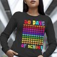 50 Days Of School Hearts Teacher Happy 50th Day Of School Women Long Sleeve T-Shirt, funny gift