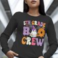 5th Grade Boo Crew Spooky Fifth Grade Halloween Teacher Women Long Sleeve T-Shirt, funny gift