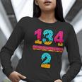 67 Ice Cream Drip Meme Division Math Teacher Gen Alpha Slang Women Long Sleeve T-Shirt, funny gift