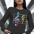 67 Music Meme Slang Six Seven Music Teacher Musician Women Long Sleeve T-Shirt, funny gift