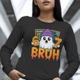 67 Teacher Ghost Six Seven Meme Math Equation Bruh Halloween Women Long Sleeve T-Shirt, funny gift