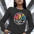 ABCD The Teacher Tour Back To School First Day Of School Women Long Sleeve T-Shirt, funny gift ABCD The Teacher Tour Back To School First Day Of School Women Long Sleeve T-Shirt, funny gift