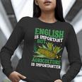 AG Teacher English Is Important But Agriculture Teacher Women Long Sleeve T-Shirt, English Teacher Shirts, funny gift