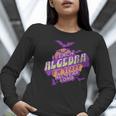 Algebra Teacher Halloween Spooky Ghost Math Mathematics Grad Women Long Sleeve T-Shirt, funny gift