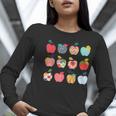 Art Apples Back To School For Teacher Student Women Long Sleeve T-Shirt, funny gift Art Apples Back To School For Teacher Student Women Long Sleeve T-Shirt, funny gift