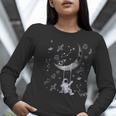 Astronaut Purple Moon Swing NASA Space Science Teacher Women Long Sleeve T-Shirt, Science Teacher Shirts, funny gift Astronaut Purple Moon Swing NASA Space Science Teacher Women Long Sleeve T-Shirt, Science Teacher Shirts, funny gift