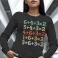 Baseball Math Sports Double Play Teacher School 2022 Women Long Sleeve T-Shirt, funny gift Baseball Math Sports Double Play Teacher School 2022 Women Long Sleeve T-Shirt, funny gift