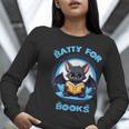 Batty About Books Lover Teacher Librarian Bookish Halloween For Men Women Kids Women Long Sleeve T-Shirt, funny gift Batty About Books Lover Teacher Librarian Bookish Halloween For Men Women Kids Women Long Sleeve T-Shirt, funny gift