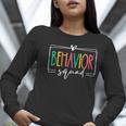 Behavior Squad School Counselor SPED Teacher Kids Women Men Women Long Sleeve T-Shirt, funny gift Behavior Squad School Counselor SPED Teacher Kids Women Men Women Long Sleeve T-Shirt, funny gift