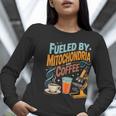 Biology Teacher Science Fueled By Mitochondria Coffee Women Long Sleeve T-Shirt, Science Teacher Shirts, funny gift Biology Teacher Science Fueled By Mitochondria Coffee Women Long Sleeve T-Shirt, Science Teacher Shirts, funny gift